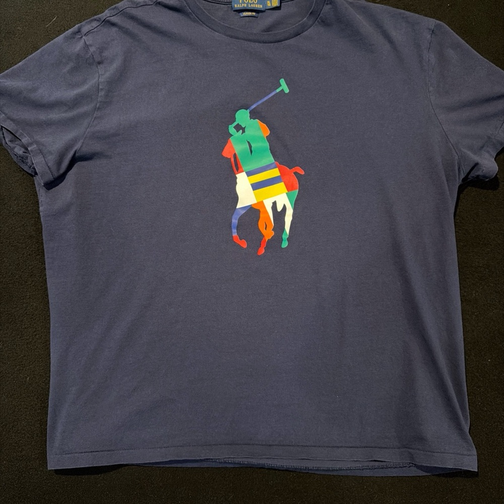 Polo Ralph‎ Lauren Logo Crew Neck T-Shirt Size XL